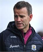 4 May 2024; Galway manager Derek Savage during the Connacht GAA Football U20 Championship final match between Roscommon and Galway at Hastings Insurance MacHale Park in Castlebar, Mayo. Photo by Ben McShane/Sportsfile