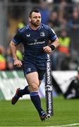 4 May 2024; Cian Healy of Leinster runs on to become the most capped player of the Investec Champions Cup with 111 appearances during the Investec Champions Cup semi-final match between Leinster and Northampton Saints at Croke Park in Dublin. Photo by Sam Barnes/Sportsfile