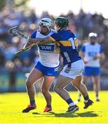 4 May 2024; Dessie Hutchinson of Waterford in action against Cathal Barrett of Tipperary during the Munster GAA Hurling Senior Championship Round 3 match between Waterford and Tipperary at Walsh Park in Waterford. Photo by Piaras Ó Mídheach/Sportsfile