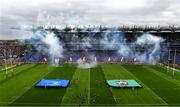 4 May 2024; A general view as players and officials take to the pitch for Investec Champions Cup semi-final match between Leinster and Northampton Saints at Croke Park in Dublin. Photo by Stephen McCarthy/Sportsfile