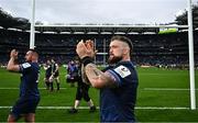 4 May 2024; Andrew Porter of Leinster after his side's victory in the Investec Champions Cup semi-final match between Leinster and Northampton Saints at Croke Park in Dublin. Photo by Harry Murphy/Sportsfile