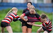 4 May 2024; Zoe Byrne of Arklow during the Leinster Rugby Bank of Ireland Girls Youth Finals Day match between Enniscorthy and Arklow at Energia Park in Dublin. Photo by Shauna Clinton/Sportsfile