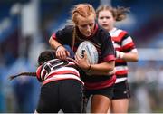 4 May 2024; Pearl Tyner of Arklow during the Leinster Rugby Bank of Ireland Girls Youth Finals Day match between Enniscorthy and Arklow at Energia Park in Dublin. Photo by Shauna Clinton/Sportsfile