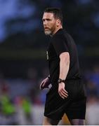 3 May 2024; Referee Eoghan O'Shea during the SSE Airtricity Men's Premier Division match between Dundalk and Shelbourne at Oriel Park in Dundalk, Louth. Photo by Ben McShane/Sportsfile