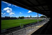 5 May 2024; A general view of Cusack Park before the Munster GAA Football Senior Championship final match between Kerry and Clare in Ennis, Clare. Photo by Brendan Moran/Sportsfile