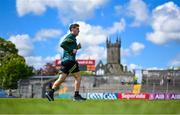 5 May 2024; Kerry captain Paudie Clifford walks the pitch before the Munster GAA Football Senior Championship final match between Kerry and Clare at Cusack Park in Ennis, Clare. Photo by Brendan Moran/Sportsfile