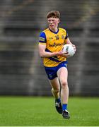 4 May 2024; James Connolly of Roscommon during the Connacht GAA Football U20 Championship final match between Roscommon and Galway at Hastings Insurance MacHale Park in Castlebar, Mayo. Photo by Ben McShane/Sportsfile