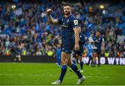 4 May 2024; Robbie Henshaw of Leinster after his side's victory in the Investec Champions Cup semi-final match between Leinster and Northampton Saints at Croke Park in Dublin. Photo by Sam Barnes/Sportsfile