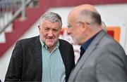 5 May 2024; FAI president Paul Cooke before the FAI Junior Cup final match between Cockhill Celtic and Gorey Rangers at Eamonn Deacy Park in Galway. Photo by Ben McShane/Sportsfile