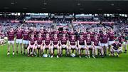 5 May 2024; The Galway squad before the Connacht GAA Football Senior Championship final match between Galway and Mayo at Pearse Stadium in Galway. Photo by Piaras Ó Mídheach/Sportsfile