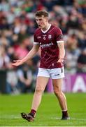 5 May 2024; John Daly of Galway reacts during the Connacht GAA Football Senior Championship final match between Galway and Mayo at Pearse Stadium in Galway. Photo by Seb Daly/Sportsfile