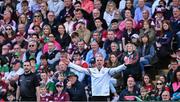 5 May 2024; Galway manager Padraic Joyce during the Connacht GAA Football Senior Championship final match between Galway and Mayo at Pearse Stadium in Galway. Photo by Piaras Ó Mídheach/Sportsfile