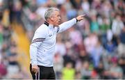 5 May 2024; Galway manager Padraic Joyce during the Connacht GAA Football Senior Championship final match between Galway and Mayo at Pearse Stadium in Galway. Photo by Seb Daly/Sportsfile