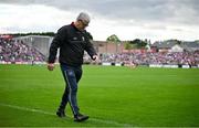 5 May 2024; Mayo manager Kevin McStay during the Connacht GAA Football Senior Championship final match between Galway and Mayo at Pearse Stadium in Galway. Photo by Seb Daly/Sportsfile