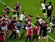 5 May 2024; Shane Walsh of Galway celebrates after the Connacht GAA Football Senior Championship final match between Galway and Mayo at Pearse Stadium in Galway. Photo by Daire Brennan/Sportsfile