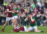 5 May 2024; Diarmuid O’Connor of Mayo reacts during the Connacht GAA Football Senior Championship final match between Galway and Mayo at Pearse Stadium in Galway. Photo by Seb Daly/Sportsfile