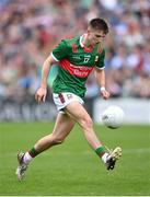 5 May 2024; Enda Hession of Mayo during the Connacht GAA Football Senior Championship final match between Galway and Mayo at Pearse Stadium in Galway. Photo by Seb Daly/Sportsfile