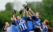 6 May 2024; Action during the match between Ballyboden St Enda's, Dublin, and Shandonagh, Westmeath, during the 2024 ZuCar Gaelic4Teens Festival Day at the GAA National Games Development Centre in Abbotstown, Dublin. Photo by Ramsey Cardy/Sportsfile