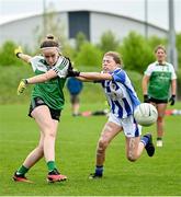 6 May 2024; Action during the match between Teconnaught, Down, and Ballyboden St Enda's, Dublin, during the 2024 ZuCar Gaelic4Teens Festival Day at the GAA National Games Development Centre in Abbotstown, Dublin. Photo by Ramsey Cardy/Sportsfile