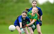 6 May 2024; Action during the match between St. Sylvester's, Dublin, and Pearse Ogs, Armagh, during the 2024 ZuCar Gaelic4Teens Festival Day at the GAA National Games Development Centre in Abbotstown, Dublin. Photo by Ramsey Cardy/Sportsfile