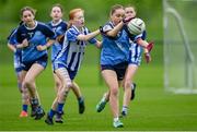 6 May 2024; Action during the match between Ballyboden St Enda's, Dublin, and Shandonagh, Westmeath, during the 2024 ZuCar Gaelic4Teens Festival Day at the GAA National Games Development Centre in Abbotstown, Dublin. Photo by Ramsey Cardy/Sportsfile