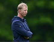 6 May 2024; Head coach Leo Cullen during Leinster rugby squad training at UCD in Dublin. Photo by Piaras Ó Mídheach/Sportsfile