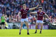 5 May 2024; Cein Darcy of Galway during the Connacht GAA Football Senior Championship final match between Galway and Mayo at Pearse Stadium in Galway. Photo by Seb Daly/Sportsfile