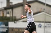 6 May 2024; Jamie Gullan of Dundalk celebrate after scoring his side's first goal during the SSE Airtricity Men's Premier Division match between Drogheda United and Dundalk at Weavers Park in Drogheda, Louth. Photo by Ben McShane/Sportsfile