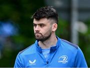 6 May 2024; Harry Byrne arrives for Leinster rugby squad training at UCD in Dublin. Photo by Piaras Ó Mídheach/Sportsfile