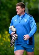 6 May 2024; Tadhg Furlong arrives for Leinster rugby squad training at UCD in Dublin. Photo by Piaras Ó Mídheach/Sportsfile