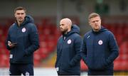 6 May 2024; Shelbourne manager Damien Duff before the SSE Airtricity Men's Premier Division match between Derry City and Shelbourne at The Ryan McBride Brandywell Stadium in Derry. Photo by Stephen McCarthy/Sportsfile