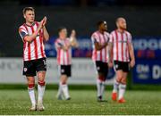 6 May 2024; Ben Doherty of Derry City after the SSE Airtricity Men's Premier Division match between Derry City and Shelbourne at The Ryan McBride Brandywell Stadium in Derry. Photo by Stephen McCarthy/Sportsfile