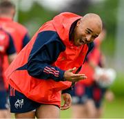 7 May 2024; Simon Zebo during Munster rugby squad training at University of Limerick in Limerick. Photo by Brendan Moran/Sportsfile