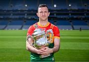 7 May 2024; Darragh Foley of Carlow in attendance at the launch of the Tailteann Cup 2024 at Croke Park in Dublin. Photo by Piaras Ó Mídheach/Sportsfile