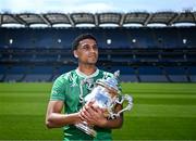 7 May 2024; Josh Obahor of London in attendance at the launch of the Tailteann Cup 2024 at Croke Park in Dublin. Photo by Piaras Ó Mídheach/Sportsfile
