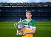 7 May 2024; Lee Pearson of Offaly in attendance at the launch of the Tailteann Cup 2024 at Croke Park in Dublin. Photo by Piaras Ó Mídheach/Sportsfile