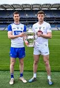 7 May 2024; Jason Curry of Waterford and Darragh Kirwan of Kildare in attendance at the launch of the Tailteann Cup 2024 at Croke Park in Dublin. Photo by Piaras Ó Mídheach/Sportsfile