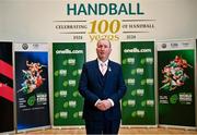 8 May 2024; GAA Handball president Conor McDonnell at the oneills.com World Handball Championships 2024 official launch at the National Handball Centre in Dublin. Photo by David Fitzgerald/Sportsfile