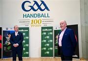 8 May 2024; Cormac Farrell, Business Marketing Manager of O'Neills at the oneills.com World Handball Championships 2024 official launch at the National Handball Centre in Dublin. Photo by David Fitzgerald/Sportsfile