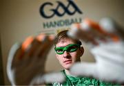 8 May 2024; Handball player Cormac Finn at the oneills.com World Handball Championships 2024 official launch at the National Handball Centre in Dublin. Photo by David Fitzgerald/Sportsfile