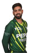 8 May 2024; Haris Rauf during a Pakistan men’s T20 squad portrait session at the Grand Hotel in Malahide, Dublin. Photo by Seb Daly/Sportsfile