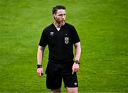 6 May 2024; Referee Eoghan O'Shea during the SSE Airtricity Men's Premier Division match between Shamrock Rovers and Waterford at Tallaght Stadium in Dublin. Photo by Piaras Ó Mídheach/Sportsfile
