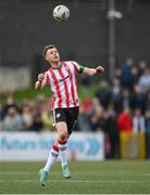 6 May 2024; Cameron McJannet of Derry City during the SSE Airtricity Men's Premier Division match between Derry City and Shelbourne at The Ryan McBride Brandywell Stadium in Derry. Photo by Stephen McCarthy/Sportsfile