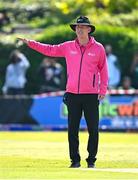 10 May 2024; Umpire Jonathan Kennedy during match one of the Floki Men's T20 International Series between Ireland and Pakistan at Castle Avenue Cricket Ground in Dublin. Photo by Seb Daly/Sportsfile
