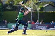 10 May 2024; Harry Tector of Ireland during match one of the Floki Men's T20 International Series between Ireland and Pakistan at Castle Avenue Cricket Ground in Dublin. Photo by Seb Daly/Sportsfile