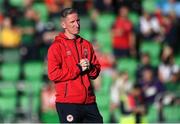 10 May 2024; St Patrick's Athletic coach Ian Bermingham before the SSE Airtricity Men's Premier Division match between Shamrock Rovers and St Patrick's Athletic at Tallaght Stadium in Dublin. Photo by Stephen McCarthy/Sportsfile