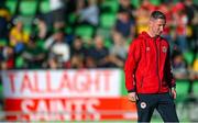 10 May 2024; St Patrick's Athletic coach Ian Bermingham before the SSE Airtricity Men's Premier Division match between Shamrock Rovers and St Patrick's Athletic at Tallaght Stadium in Dublin. Photo by Stephen McCarthy/Sportsfile