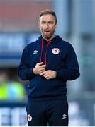 10 May 2024; St Patrick's Athletic coach Sean O'Connor during the SSE Airtricity Men's Premier Division match between Shamrock Rovers and St Patrick's Athletic at Tallaght Stadium in Dublin. Photo by Stephen McCarthy/Sportsfile