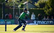 10 May 2024; Andrew Balbirnie of Ireland during match one of the Floki Men's T20 International Series between Ireland and Pakistan at Castle Avenue Cricket Ground in Dublin. Photo by Seb Daly/Sportsfile
