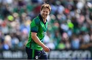 10 May 2024; Barry McCarthy of Ireland during match one of the Floki Men's T20 International Series between Ireland and Pakistan at Castle Avenue Cricket Ground in Dublin. Photo by Seb Daly/Sportsfile